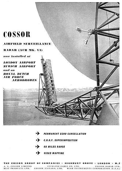 Cossor Airfield Surveillance Radar (ACR Mk VI)                   