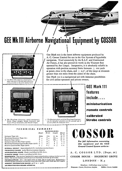 Cossor Gee Mk III                                                