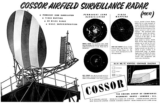 Cossor Airfield Surveillance Radar (Mk VI)                       