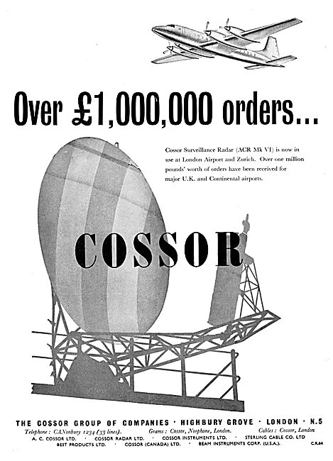 Cossor ACR Mk VI Surveillance Radar                              
