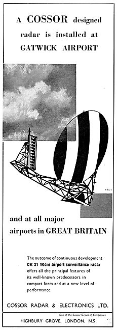 Cossor CR 21 10cm Surveillance Radar                             