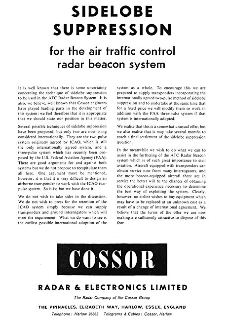  Sidelobe Supression For ATC Radar Beacon System                 