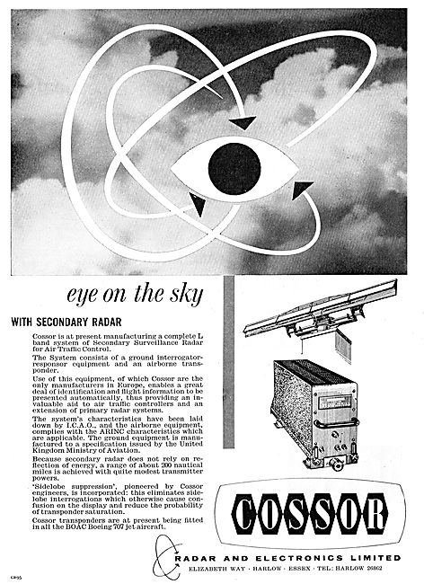 Cossor Secondary ATC Radar                                       