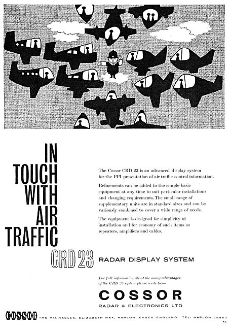 Cossor CRD 23 Radar Display System                               