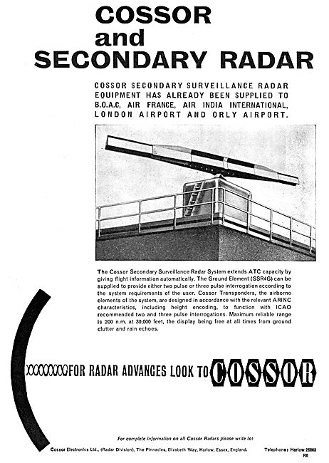 Cossor SSR4G  ATC Secondary Surveillance Radar                   