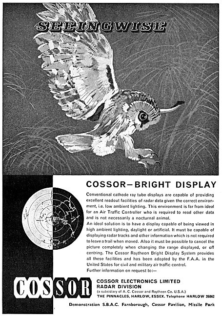 Cossor ATC CRT Displays                                          