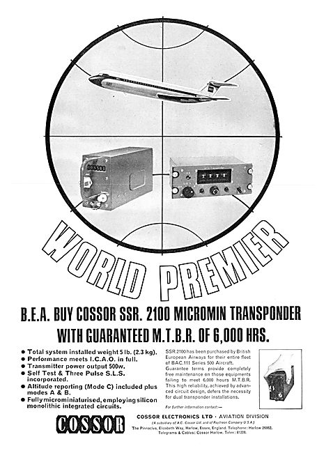 Cossor SSR 2100 Transponder                                      