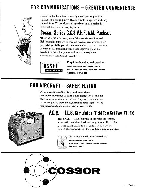 Cossor VOR - ILS Simulator Test Set                              