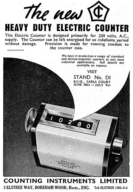 Counting Instruments Heavy Duty Electric Counter                 