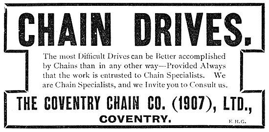 The Coventry Chain Co. Chains & Chain Drives                     