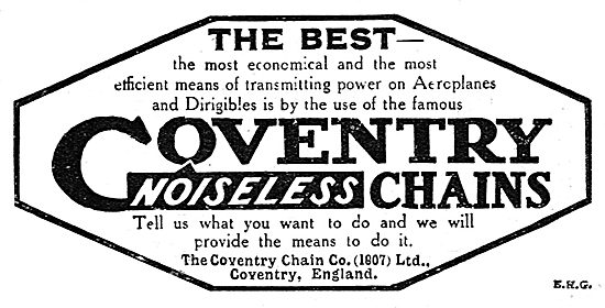 Coventry Chain Co - Power Transmission On Aeroplanes             