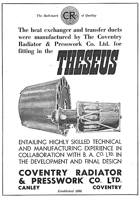 Coventry Radiator & Pressworks. Heat Exchange Equipment          