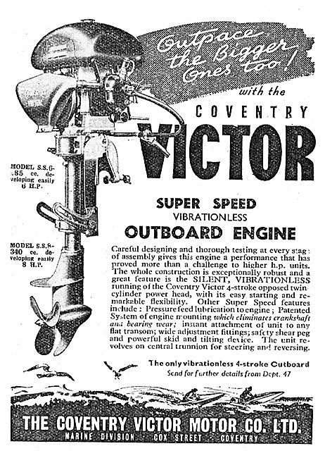 Coventry Victor Outboard Motors                                  