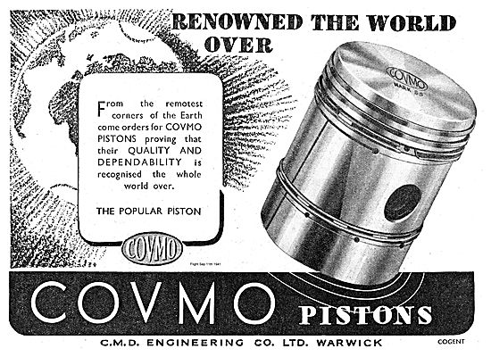 Covmo Aero Engine Pistons                                        