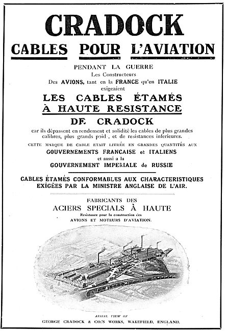 Cradock's Cables Pour L'Aviation                                 