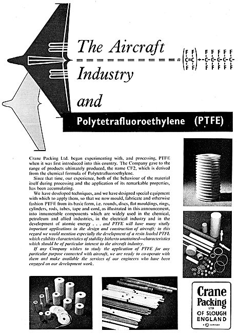 Crane Packing Of Slough - PTFE  Application Development          