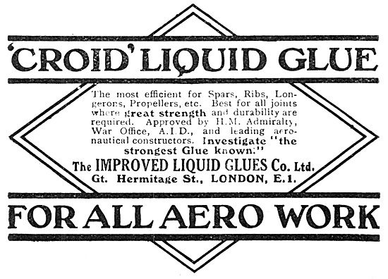 Croid Liquid Glues                                               