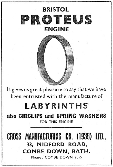 Cross Manufacturing Labyrinths, Circlips & Spring Washers        