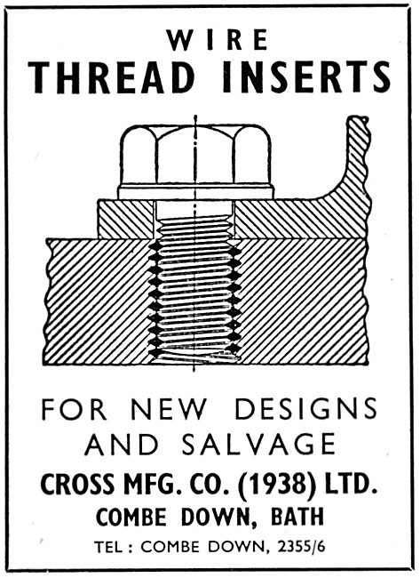 Cross Wire Thread Inserts                                        