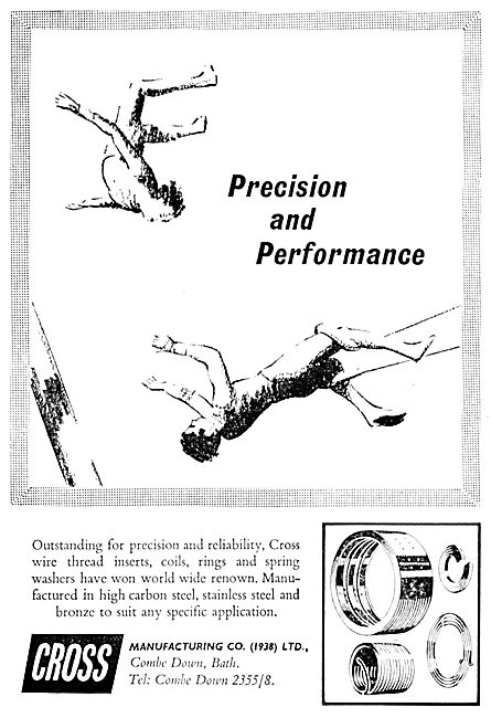 Cross Manufacturing -  Thread Inserts, Spring Washers & Seals    