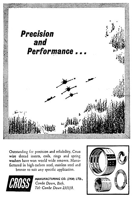 Cross Manufacturing -  Thread Inserts, Spring Washers & Rings    