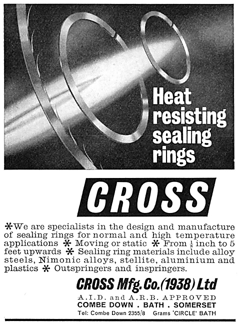 Cross MFG Heat Resisting Sealing Rings                           