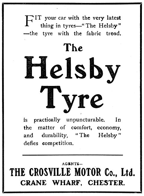 The Crossville Motor Co. Helsby Tyre                             