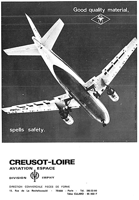Creusot-Loire Aerospace Materials. IMPHY                         