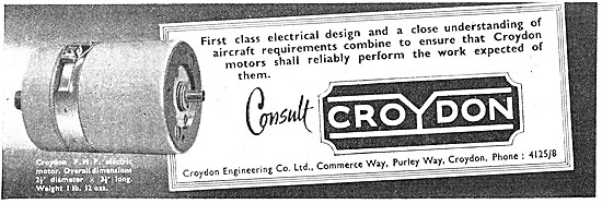 Croydon Engineering Electric Motors                              