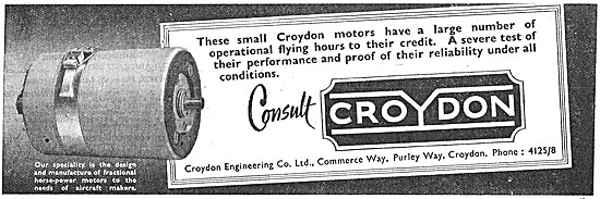 Croydon Engineering Electric Motors                              