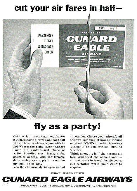 Cunard Eagle Airways                                             