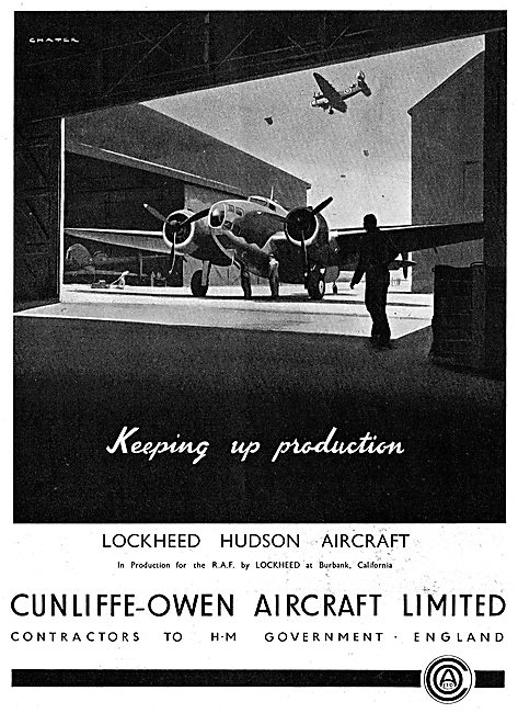 Cunliffe-Owen. Manufacturing The Lockheed Hudson.                