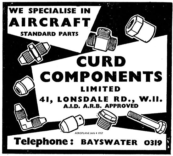 Curd Components Aircraft Standard Parts                          