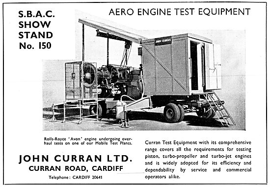 John Curran Aero-Engine Test Equipment                           