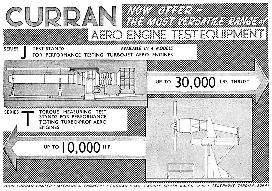 Curran Aero Engine Test Equipment                                