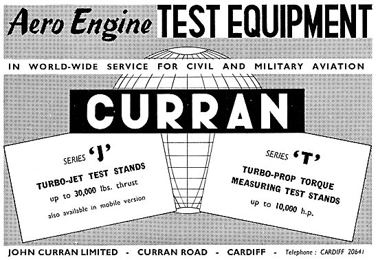 Curran Aero Engine Test Equipment                                
