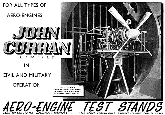 John Curran Aero-Engine Test Equipment & Stands                  
