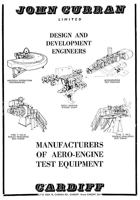 John Curran Design & Development Engineering 1959                