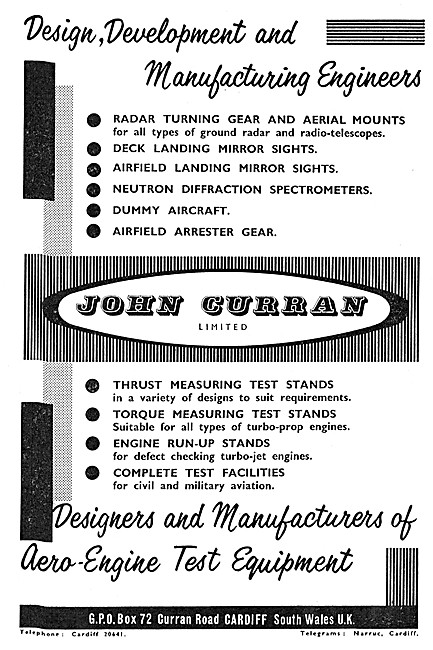 John Curran Design, Development & Manufacturing Engineers        