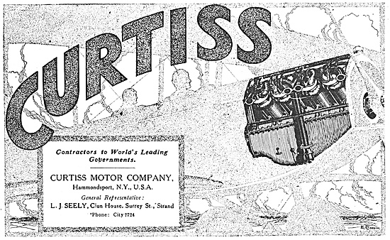 Curtiss Aero Engines 1916                                        