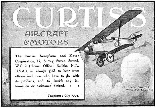 Curtiss Aeroplanes & Engines 1917                                