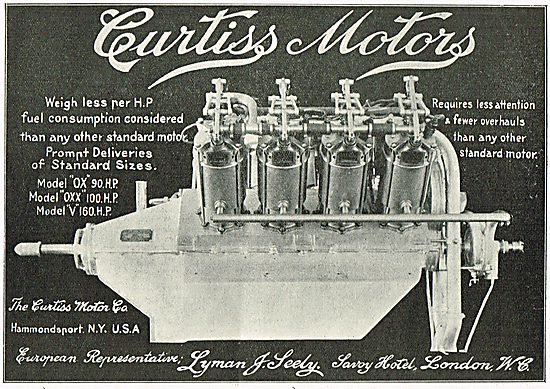 Curtiss Aeroplane Motors                                         