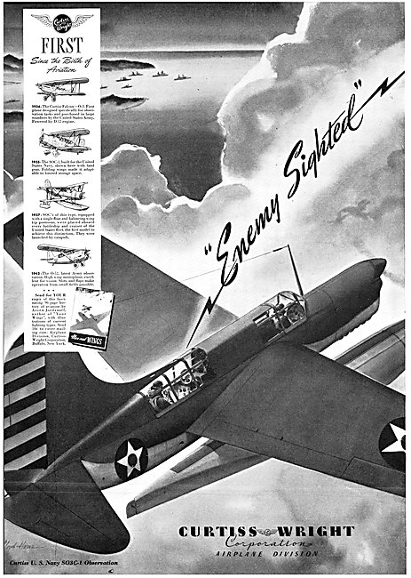 Curtiss-Wright O-52 1942                                         