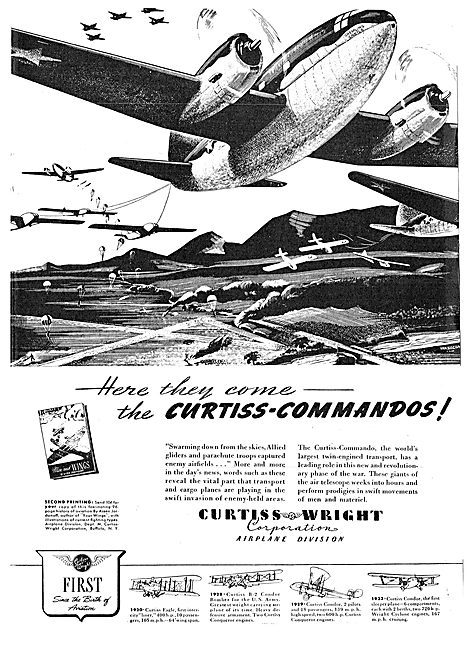 Curtiss-Wright C46 Commando                                      