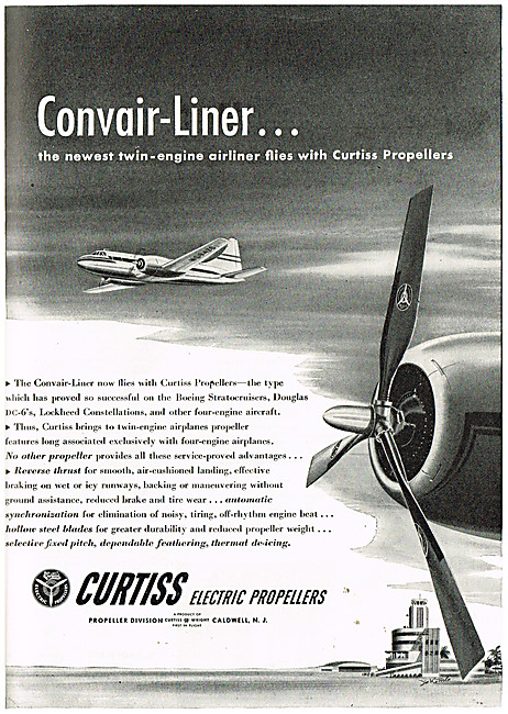 Curtiss-Wright - Curtiss Electric Propellers                     