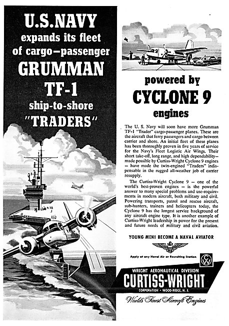 Curtiss-Wright Cyclone 9 Engines                                 