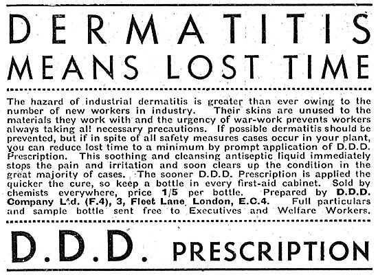 D.D.D. Prescription Dermatitis Prevention                        