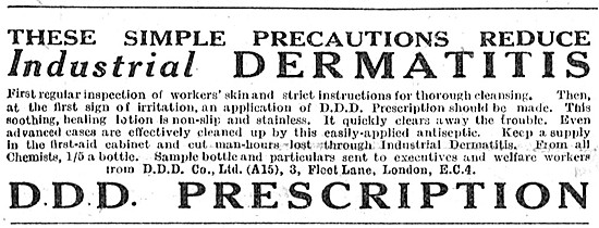 D.D.D. Prescription Dermatitis Prevention                        