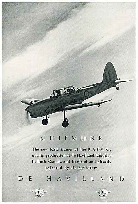 De Havilland Canada DHC1 Chipmunk                                