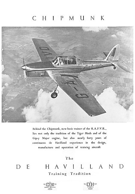 De Havilland Canada DHC1 Chipmunk                                